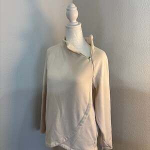 Athleta Cozy Karma Asym Pullover Sweatshirt